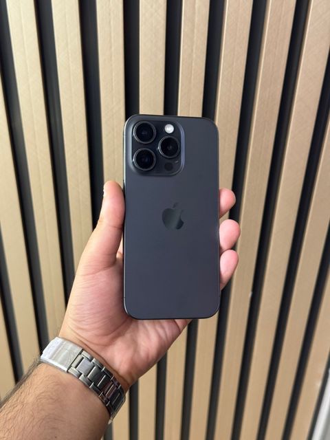 Apple iPhone 15 Pro Black Titanium 128GB/8GB — Bakı