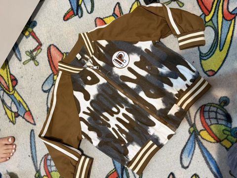 Uşaq üçün yüngül bomber gödəkçə - Ölçü: 120 (etiketdə “SBW 120”) — Masazır