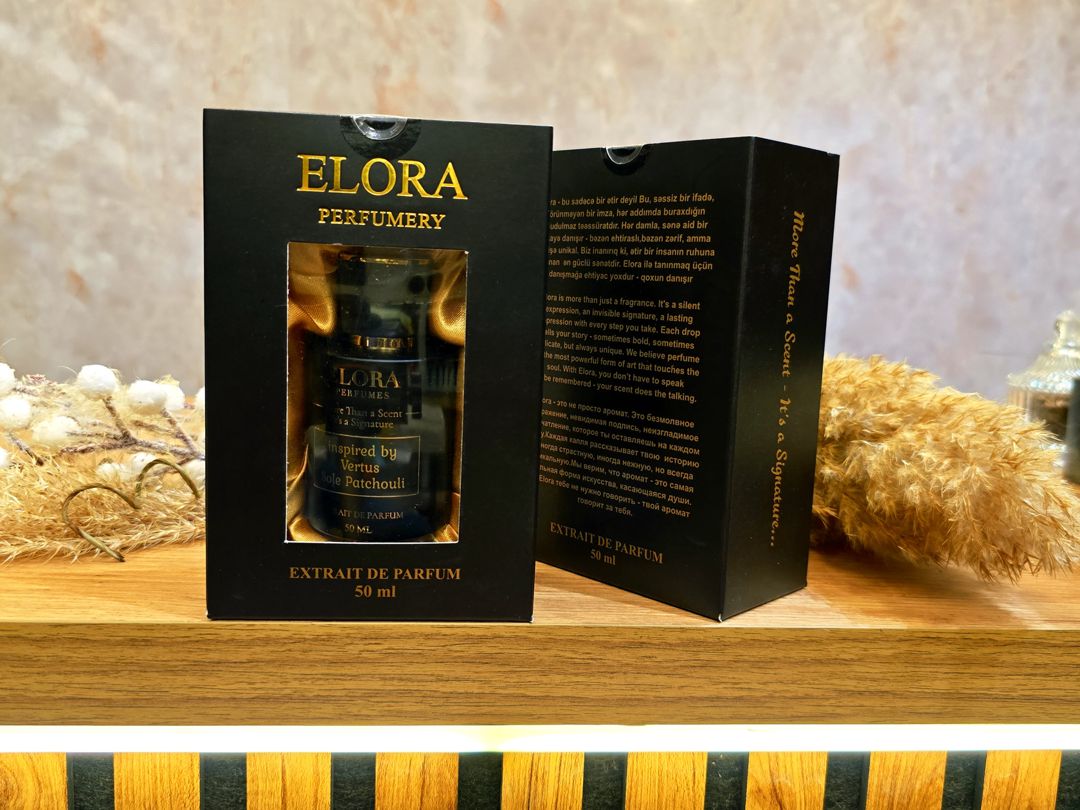Elora Perfumery Sole Patchouli uniseks Extrait De Parfum 50 ml — Mallar, Bakı