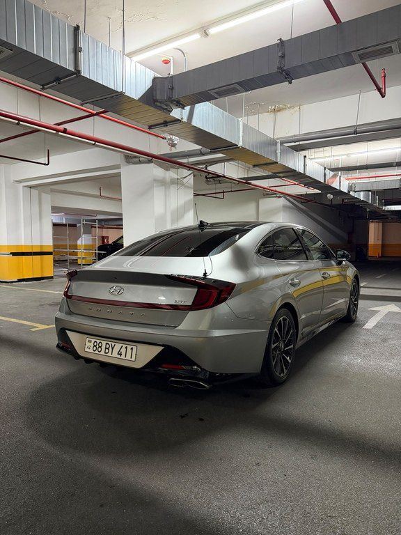 Hyundai Sonata, 1.6 L, 2019 il, 64 000 km 88-BY-411 — Avtomobillər, Bakı (4)