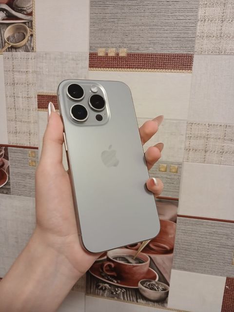 Apple iPhone 15 Pro White Titanium 128GB/8GB — Gəncə