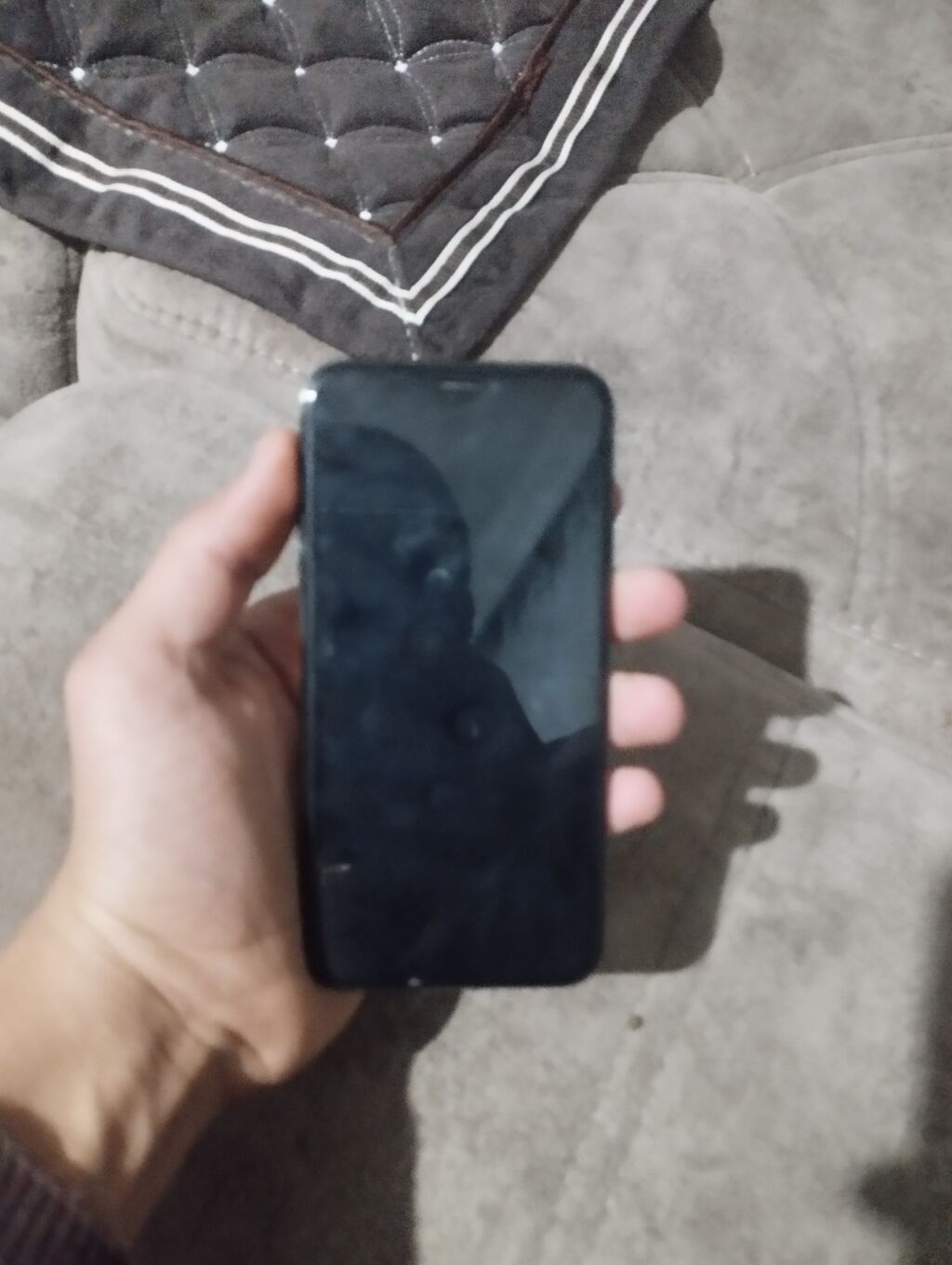 IPhone X, 64 GB, Space Gray, Simsiz şarj — Apple iPhone, Goranboy