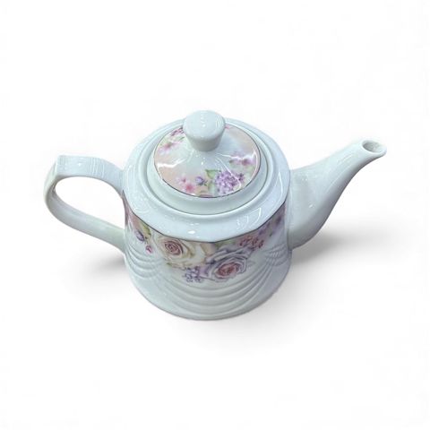Dəmləmə çaydanı bydp 01, farfor, ağ, 1200 ml — Bakı
