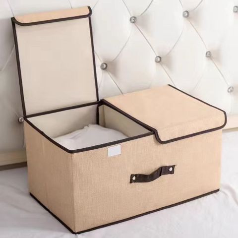 Saxlama qutusu 3296, parça/karton, bej, 35x25x15 sm — Bakı