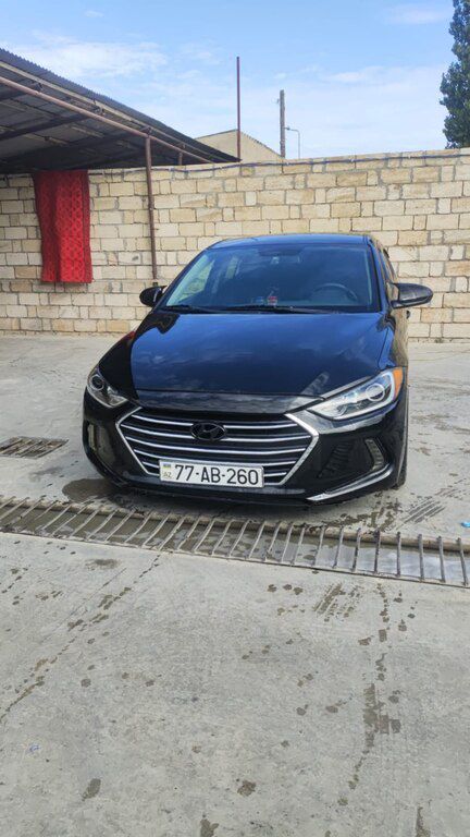 Hyundai Elantra, 2.0 L, 2017 il, 183 438 km — Bakı