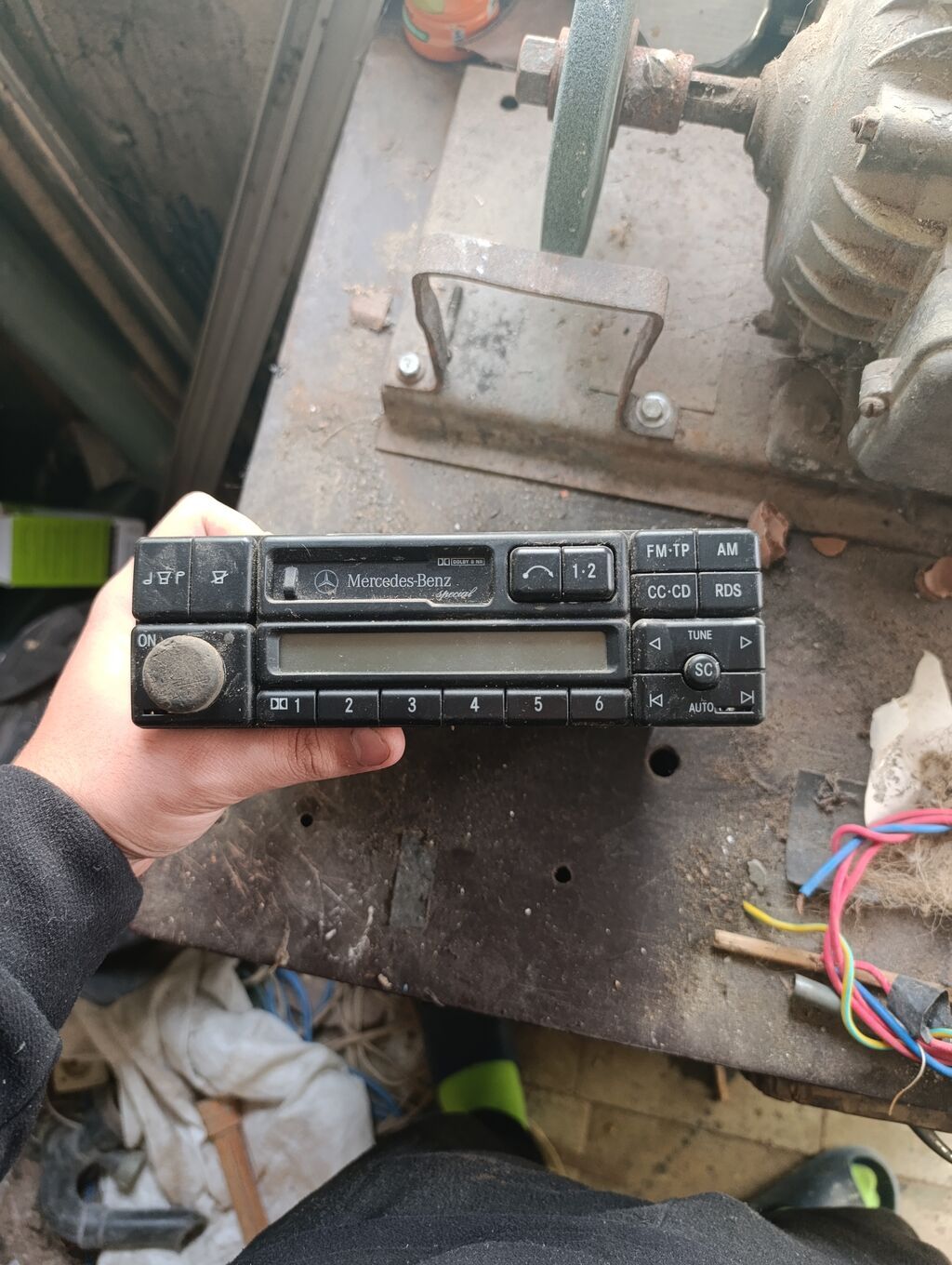 Mercedes-Benz orijinal maqnitola (Becker BE 3100) - Marka/model — Avtomobil akustikası, Digah