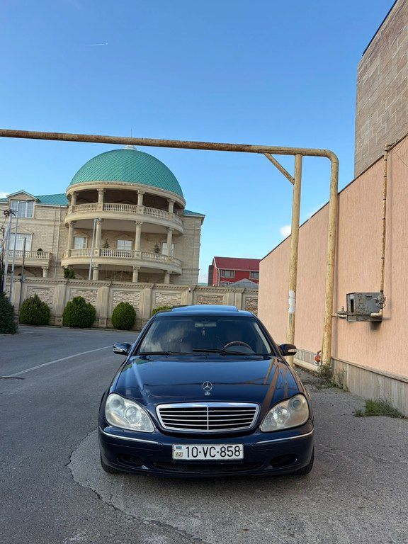 Mercedes S 320, 3.2 L, 2001 il, 428 000 km 10-VC-858 — Avtomobillər, Bakı (8)
