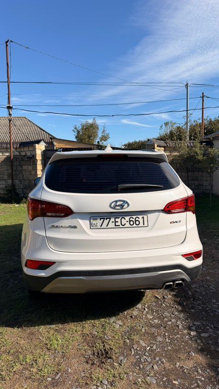 Hyundai Santa Fe, 2.0 L, 2016 il, 186 000 km 77-EC-661 — Avtomobillər, Zaqatala (7)