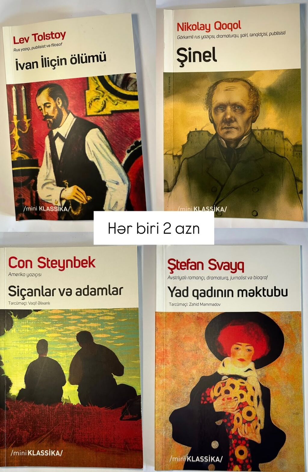 Klassik ədəbiyyat seriyası – mini Klassika - Lev Tolstoy – “İvan — Kitablar, Bakı