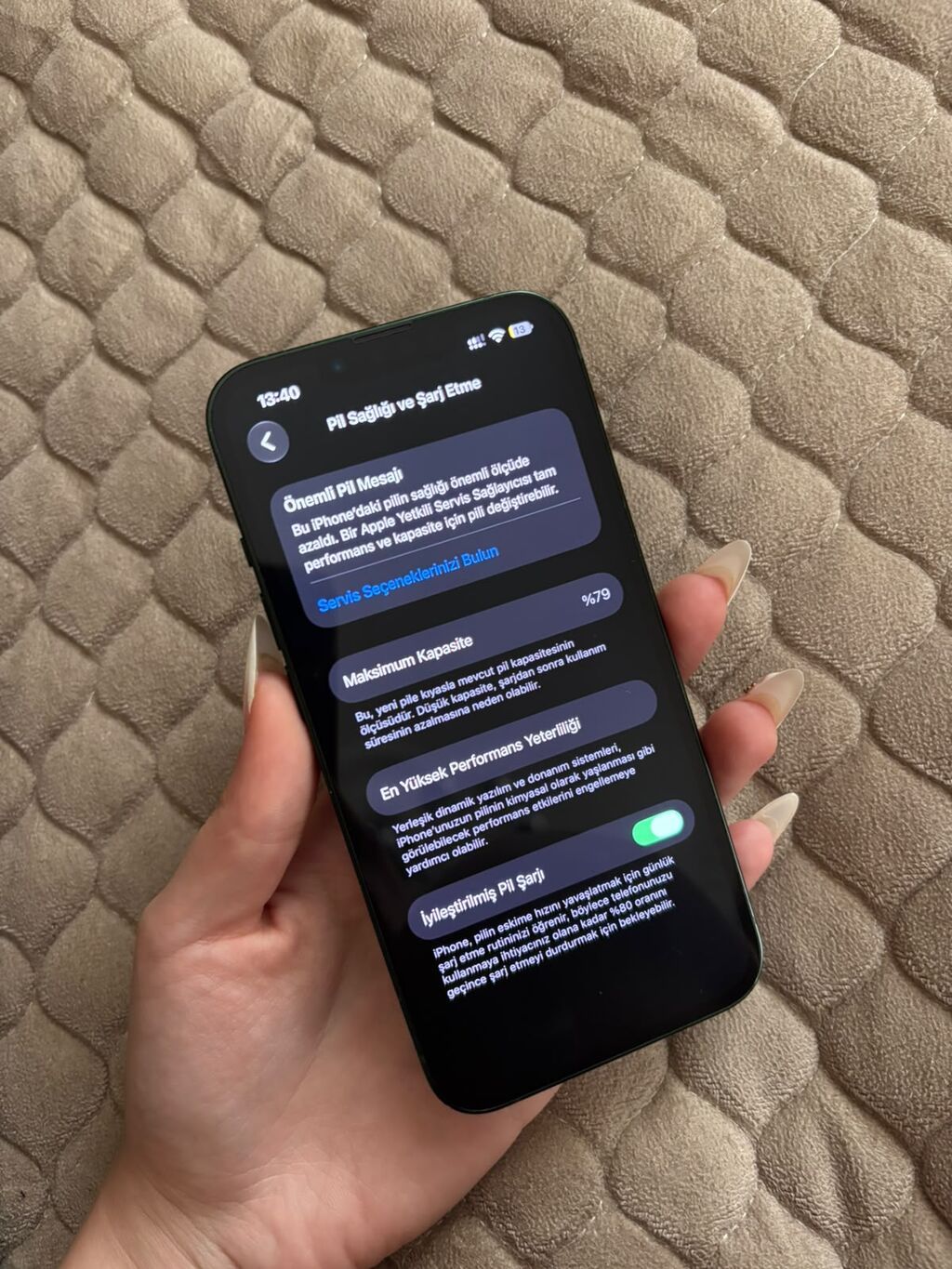 IPhone 13, 128 GB, Yaşıl, Face ID — Apple iPhone, Sumqayıt (3)
