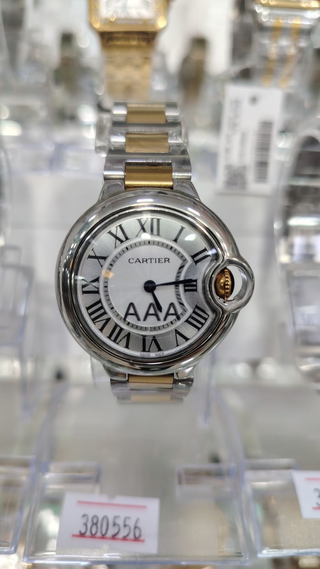 Cartier Ballon Bleu üslubunda zərif qol saatları - Korpus: parlaq — Qol saatları, Masazır (2)