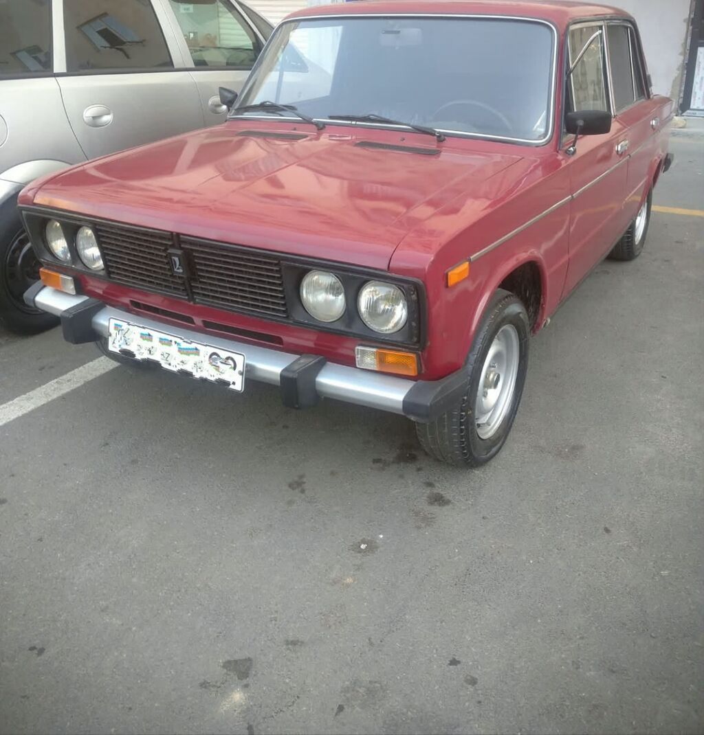 VAZ 2106 sedan - Kuzov: 4 qapılı sedan, qırmızı rəng - Mühərrik — Avtomobillər, Ağstafa (3)
