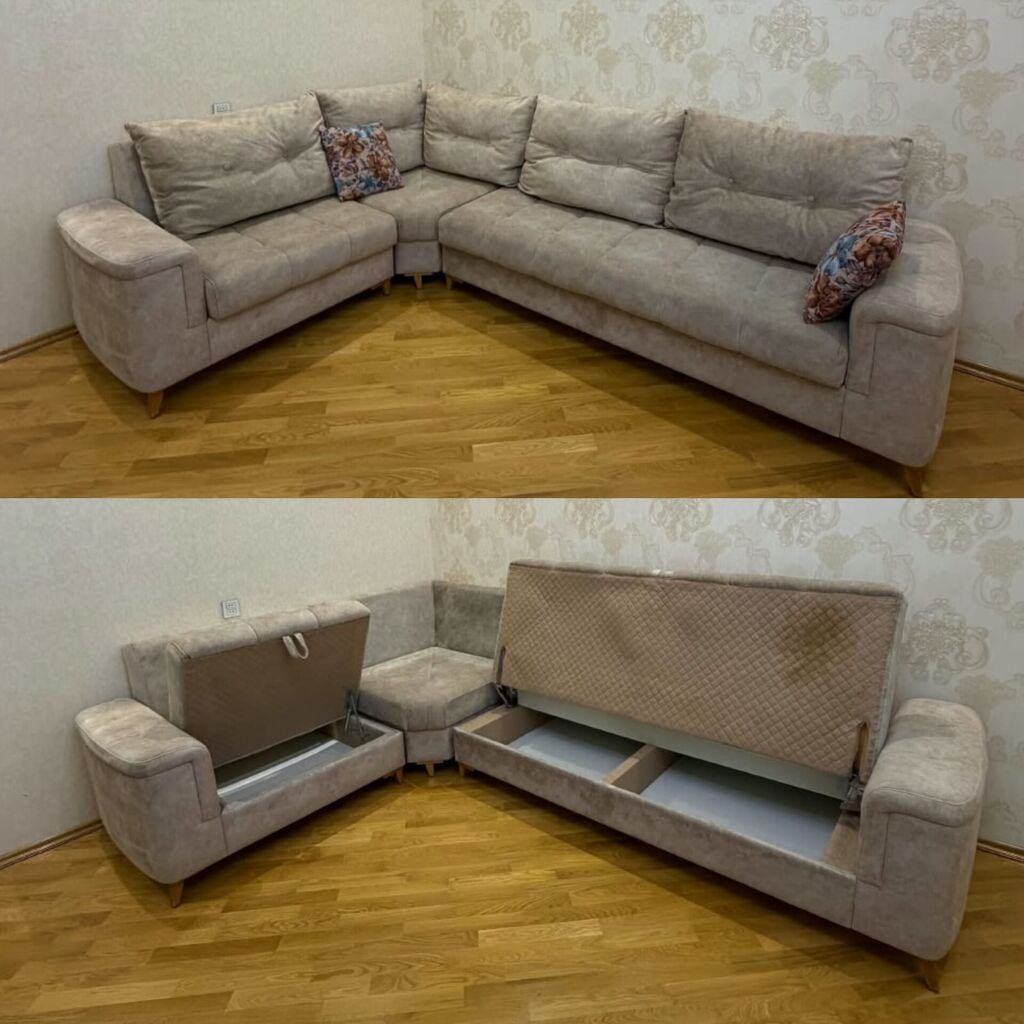 Uqlavoy divan. 500azn. açılır bazalidi. seliqeli istifade edilib — Mebel, Bakı