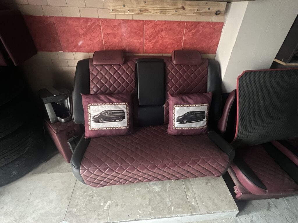Avtobus/miniavtobus üçün salon oturacaq dəsti - Komplekt: 1 arxa üçlü — Salon detalları, Digah