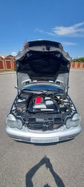 Mercedes C 200, 2.0 L, 2000 il, 10 000 km — Avtomobillər, Gəncə (12)