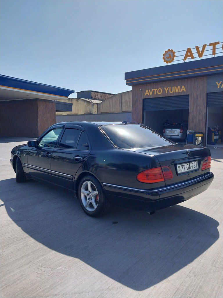 Mercedes E 200, 2.0 L, 1997 il, 410 000 km 77-GA-731 — Avtomobillər, Bakı (8)