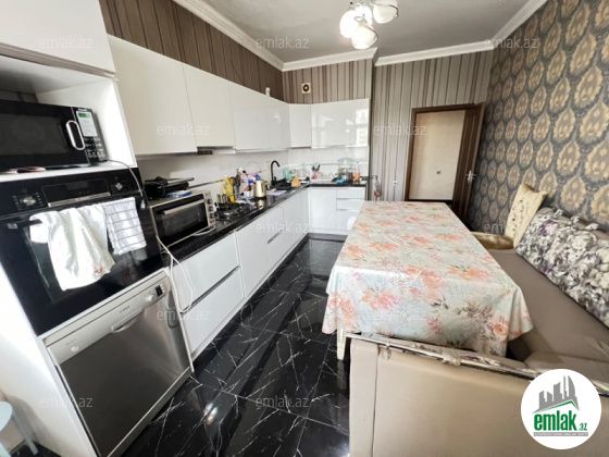 Satılır 3 otaqlı 147 m² yeni tikili Elmlər Akademiyası m — Mənzil (9)