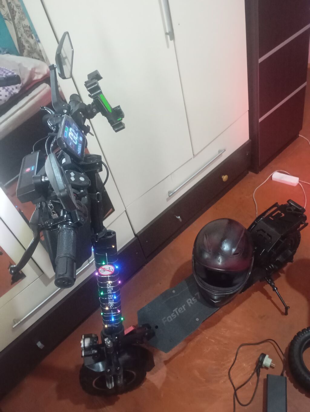 Elektrik skuter – FaSTer RS7 - Güclü elektrik skuter, şəhər və — Skuterlər, Digah (2)
