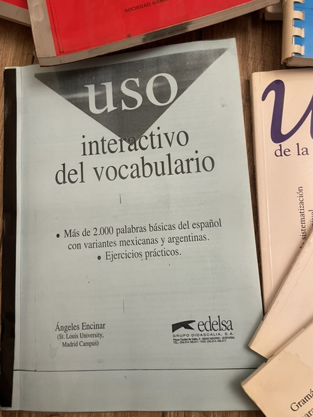 İspan dili üzrə dərs vəsaitləri - Sueña, Español sin Fronteras — Kitablar, Bakı (4)