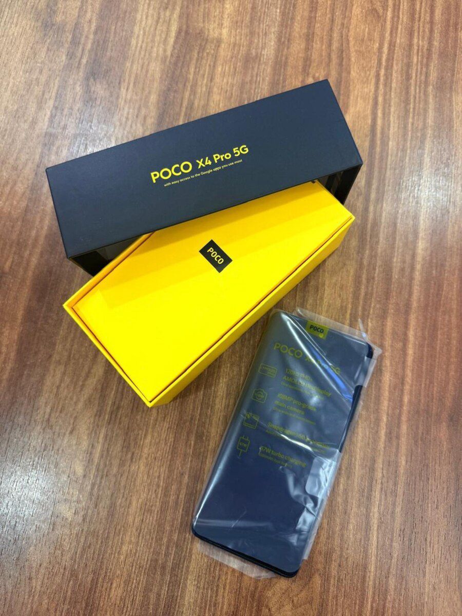 Xiaomi Poco X4 Pro 5G Laser Black 256GB/8GB — Smartfonlar, Bakı (5)
