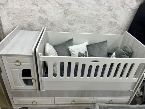 Transformer beşik satilir Qiymet 75 azn 250 e alinib 1 -2 defe yatib — Bakı
