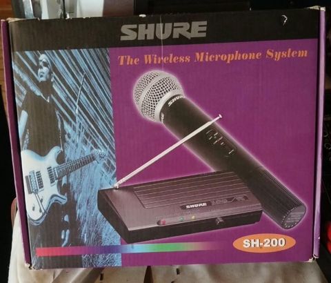 Shure SH-200 Wireless Microphone System Səhnə, təqdimat və karaoke — Sumqayıt