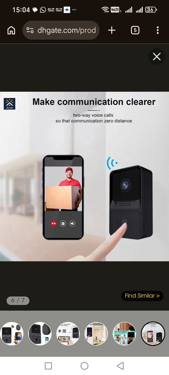 Wifi Домофон — Ağıllı ev və təhlükəsizlik, Bakı (3)