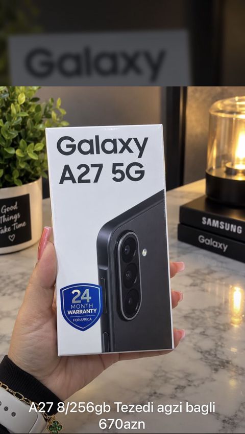 Samsung Galaxy A26 5G, 256 GB, rəng - Qara, Zəmanət — Bakı