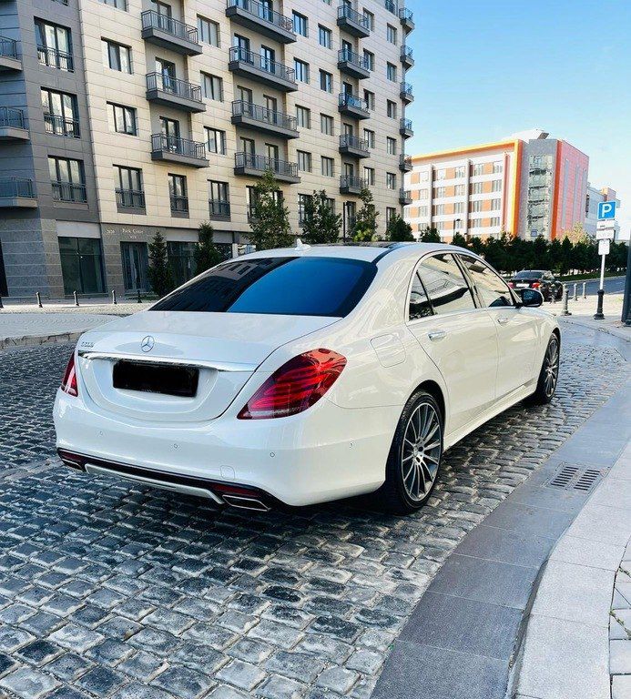 Mercedes S 500 4MATIC, 4.7 L, 2014 il, 168 000 km — Avtomobillər, Bakı (2)