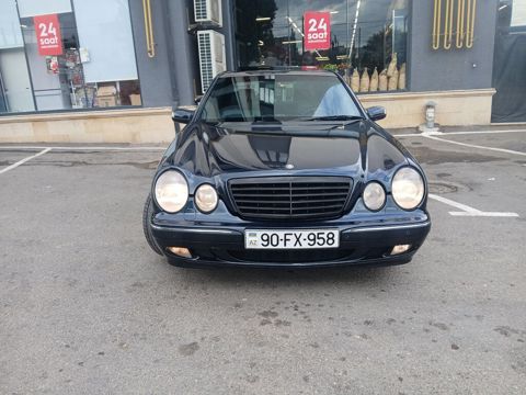 Mercedes E 240, 2.4 L, 1998 il, 200 000 km — Bakı