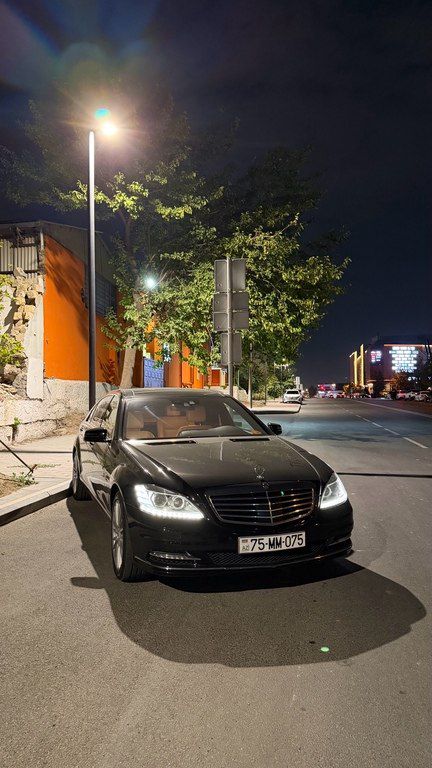 Mercedes S 350, 3.5 L, 2011 il, 200 000 km 75-MM-075 — Avtomobillər, Bakı (4)