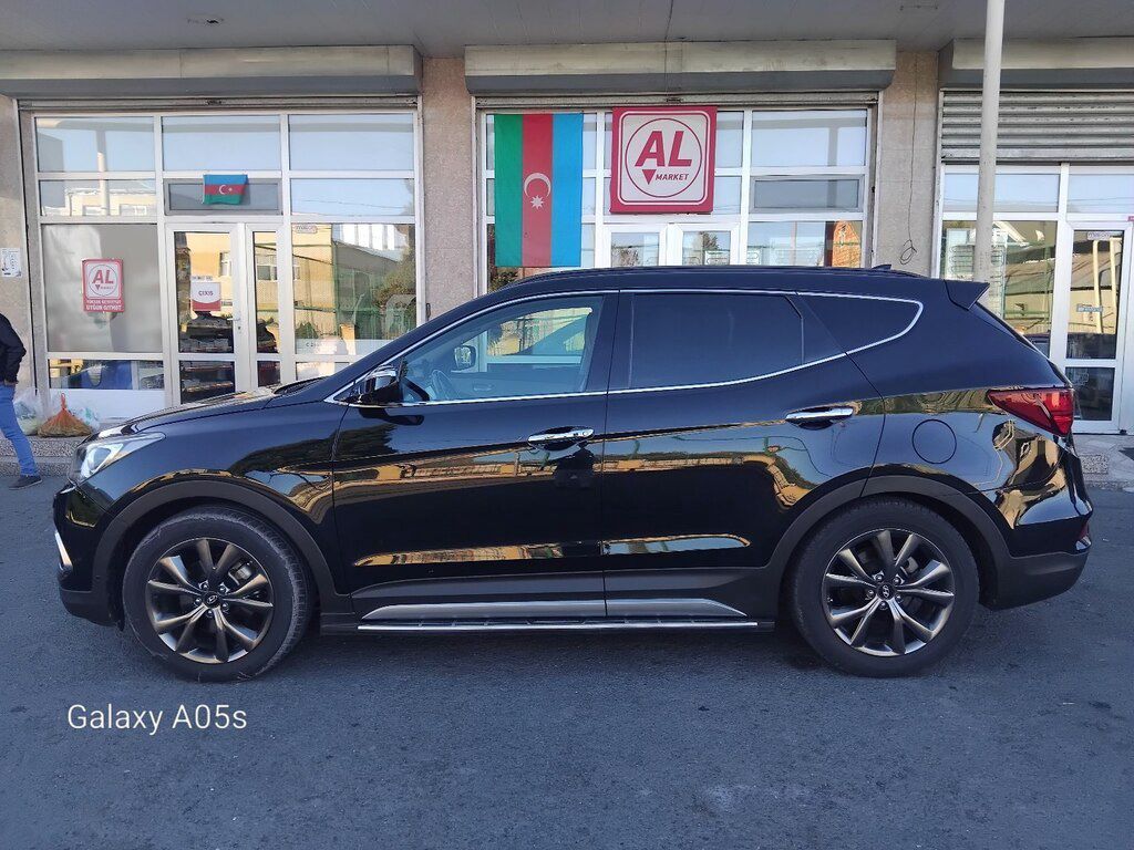 Hyundai Santa Fe, 2.0 L, 2017 il, 90 000 km 10-CY-062 — Avtomobillər, Zaqatala (4)