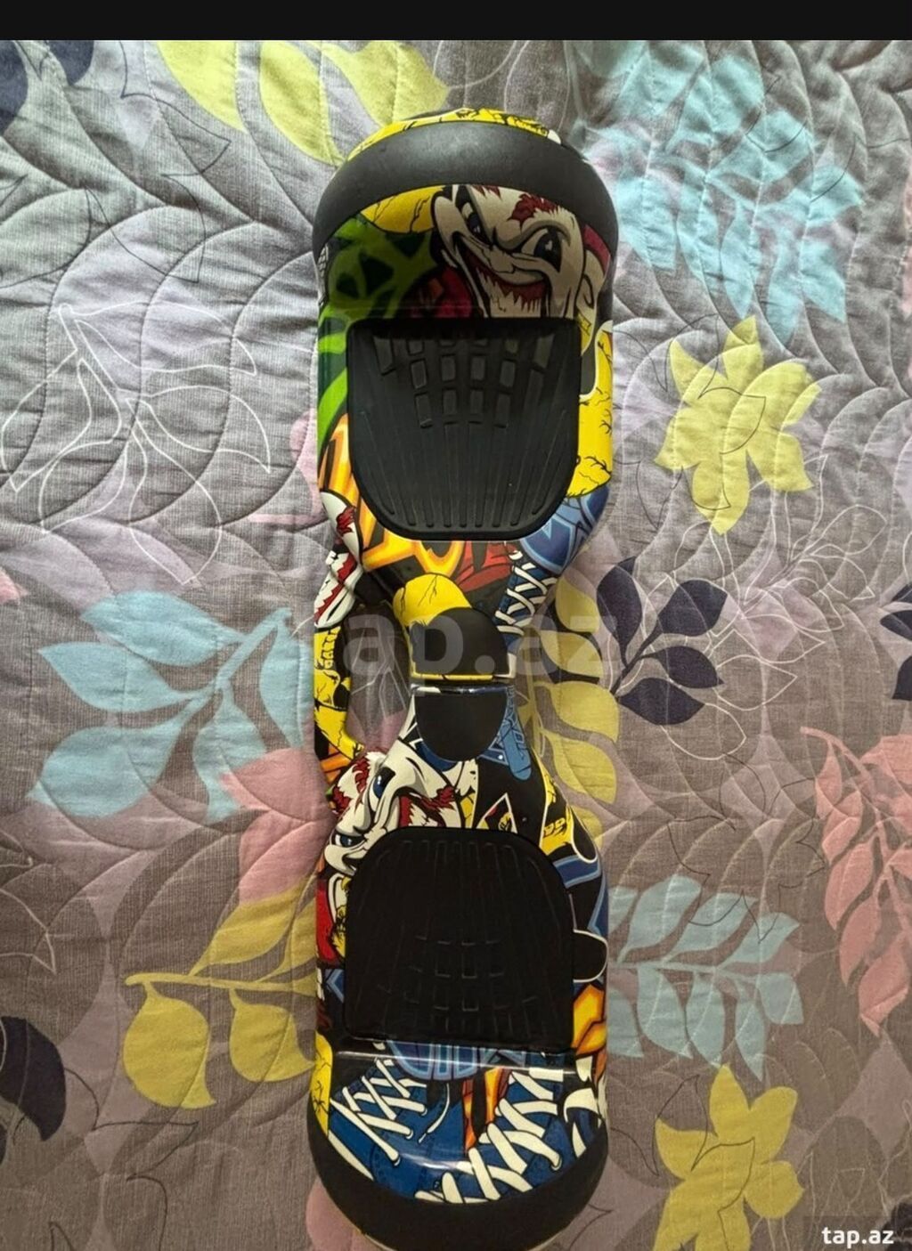 Rəngli qrafiti dizaynlı hoverboard (self-balanserli skuter) - Korpus — Hiroskopler, Digah