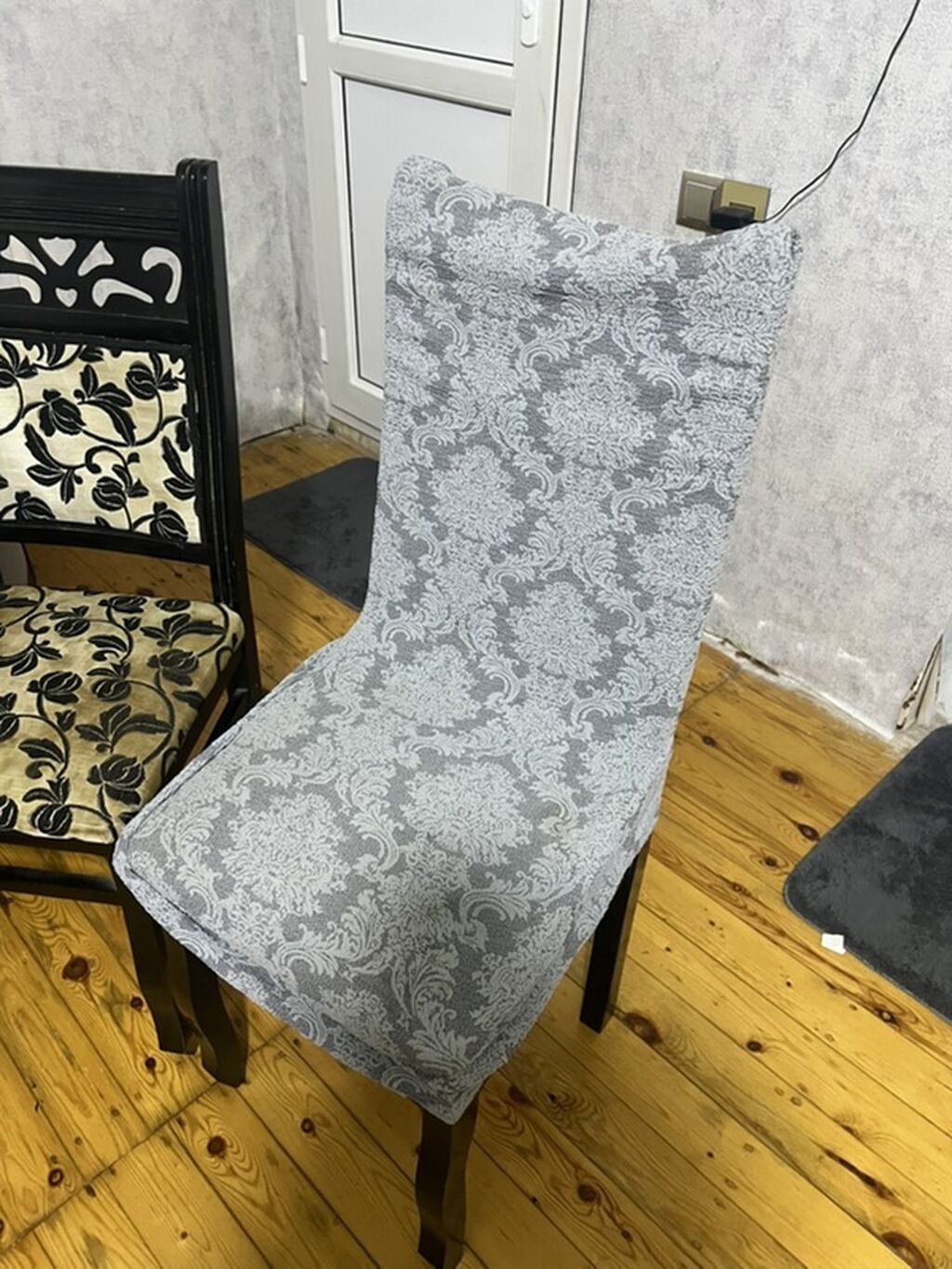 Qonaq otağı üçün açılıb-bağlanan yemək masası və 6 stul. stol acilib — Masalar və stullar, Bakı (4)