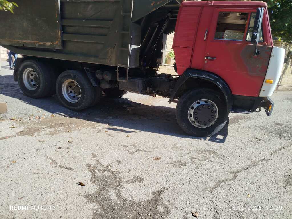 KamAz 6520, 11 L, 1992 il, 88 293 km 99-RF-218 — Yük maşınları, Şamaxı (3)