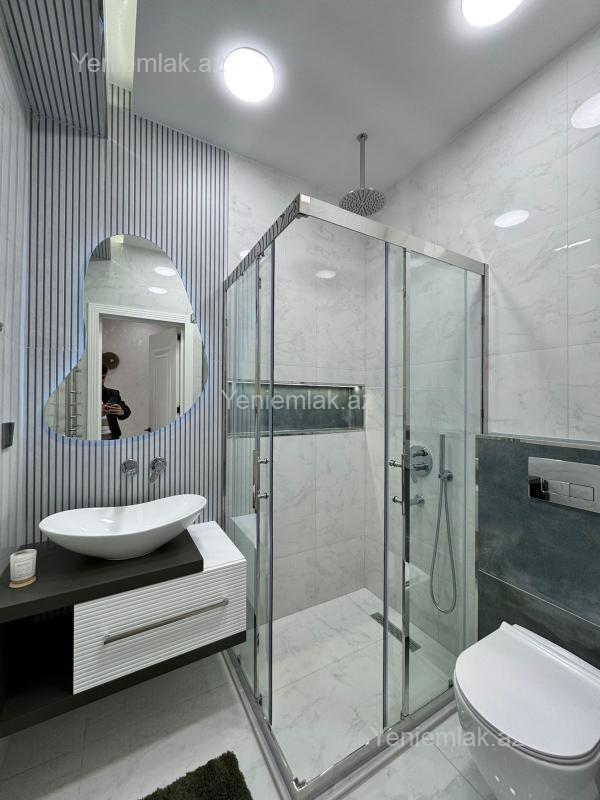 Satılır 3 otaqlı Bina evi menzil (Yeni tikili), 117 m², Nərimanov rayonu — Mənzil, Bakı (12)