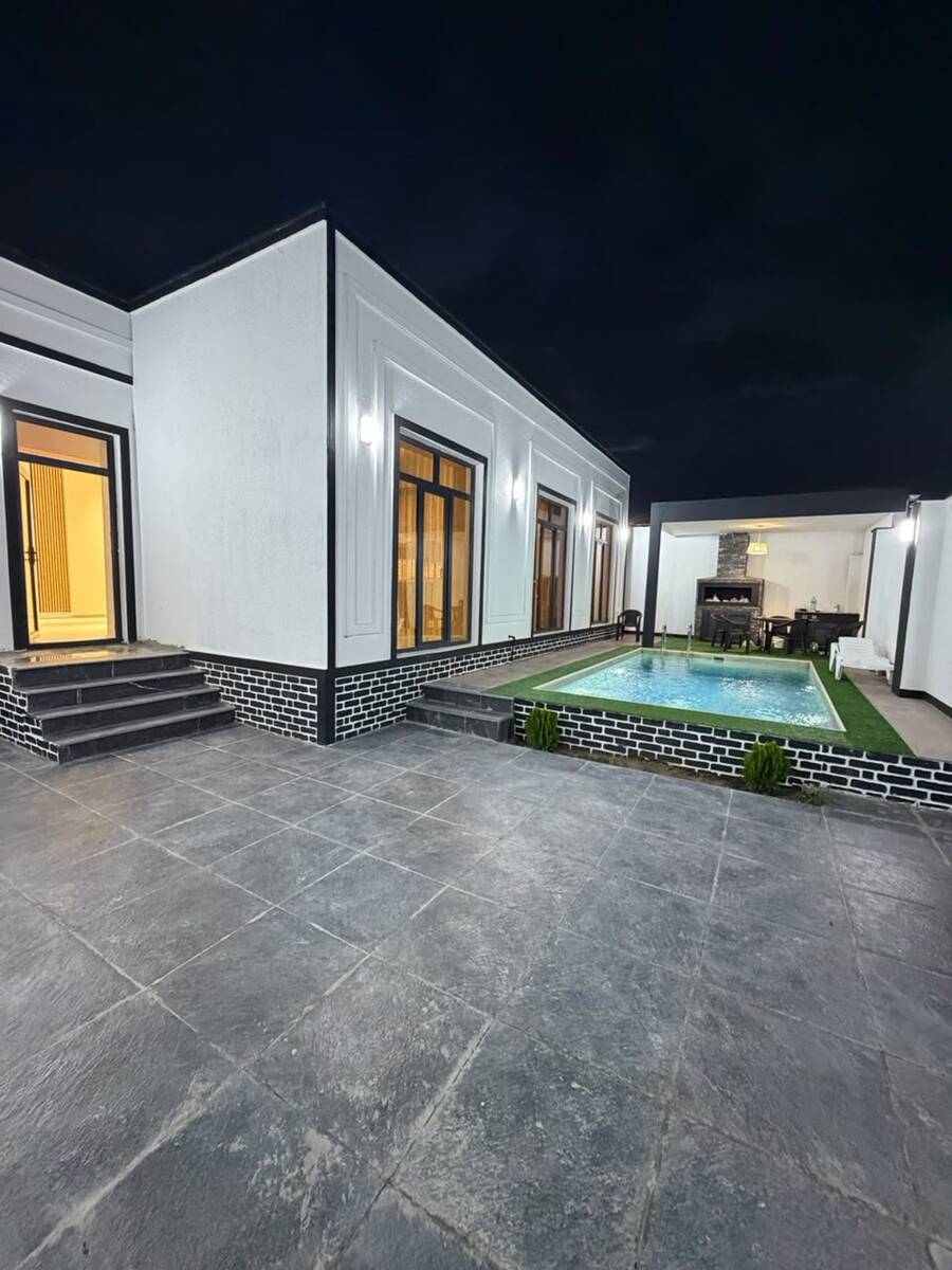 Satılır 4 otaqlı həyət evi/bağ evi 130 m² — Ev, villa, Bakı (4)