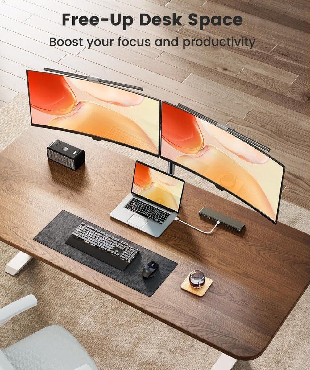 Monitor stendi "MS-02 Dual Mechanical" — Periferik cihazlar, Bakı (5)