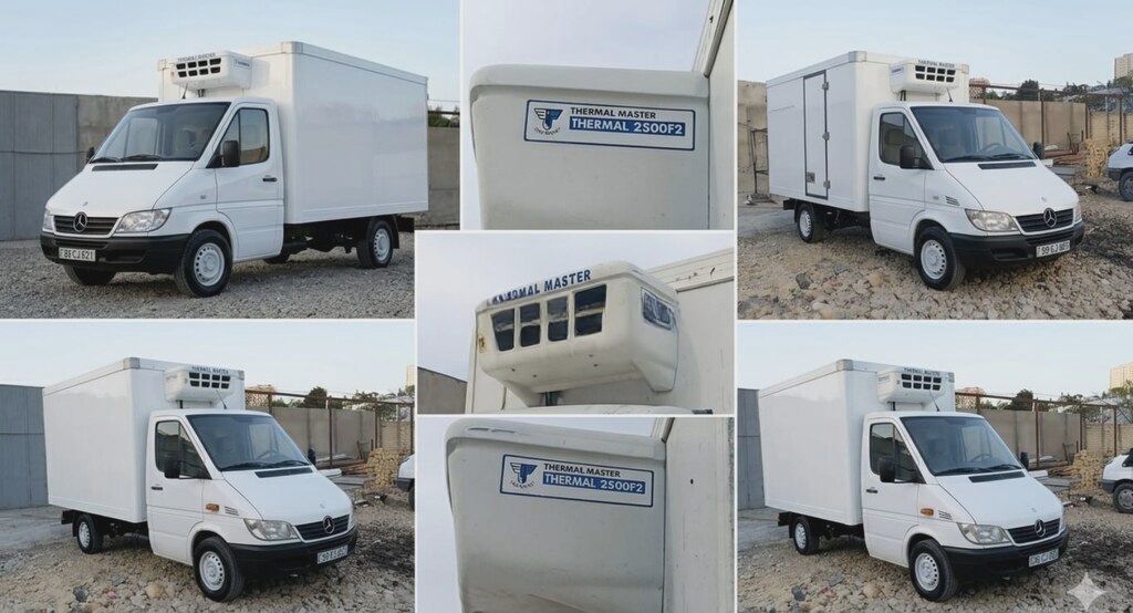 Soyuduculu furqon Mercedes Sprinter 313, 2005 — Yük avtomobilləri və qoşqular, Bakı (5)