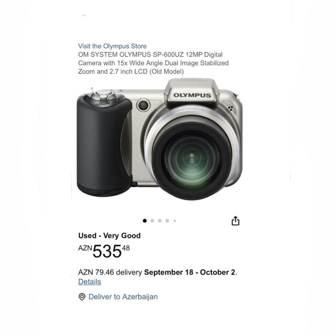 Olympus SP-600UZ camera — Foto və video texnikası, Bakı (4)