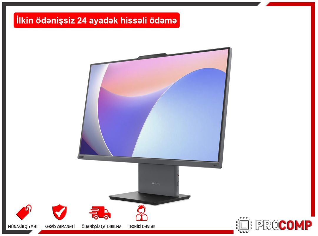 Monoblok "Lenovo ThinkCentre neo 50a 27 Gen 5 12SA0026RU" — Masaüstü kompüterlər, Bakı (3)