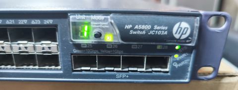 HP A5800 JC103A 24 SFP + 4x10G SFP+ + 16x Gigabib — Bakı