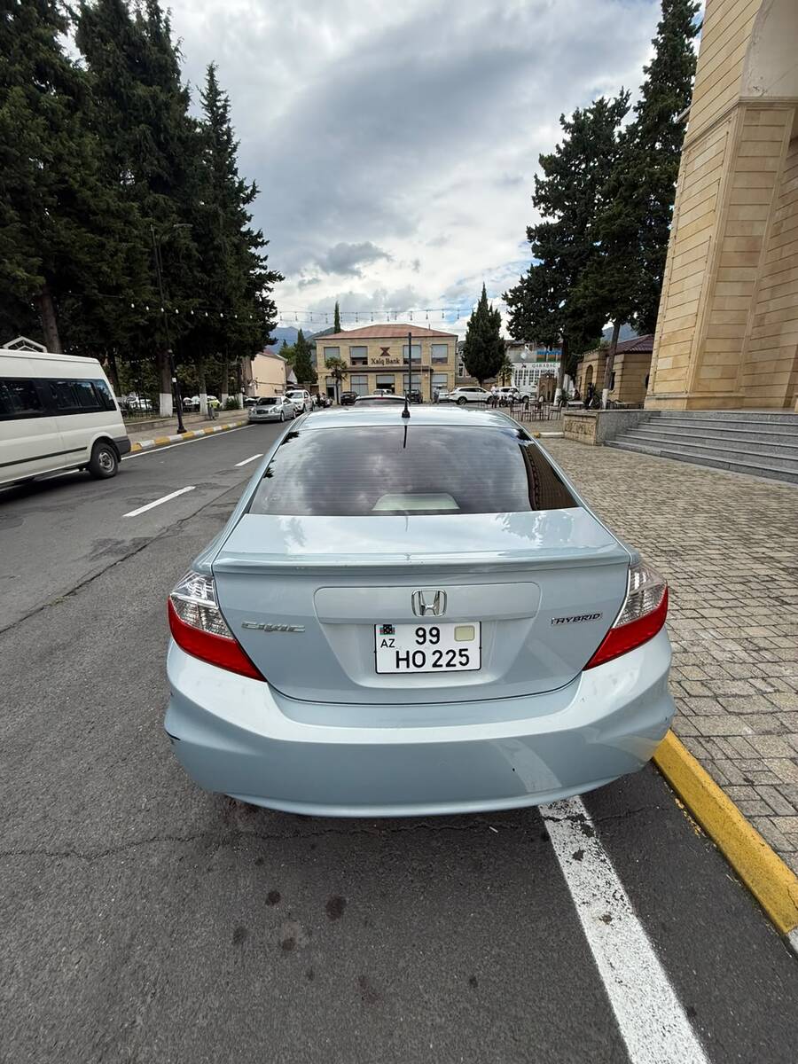 Honda Civic, 2012 il 99-HO-225 — Avtomobillər, Zaqatala (3)