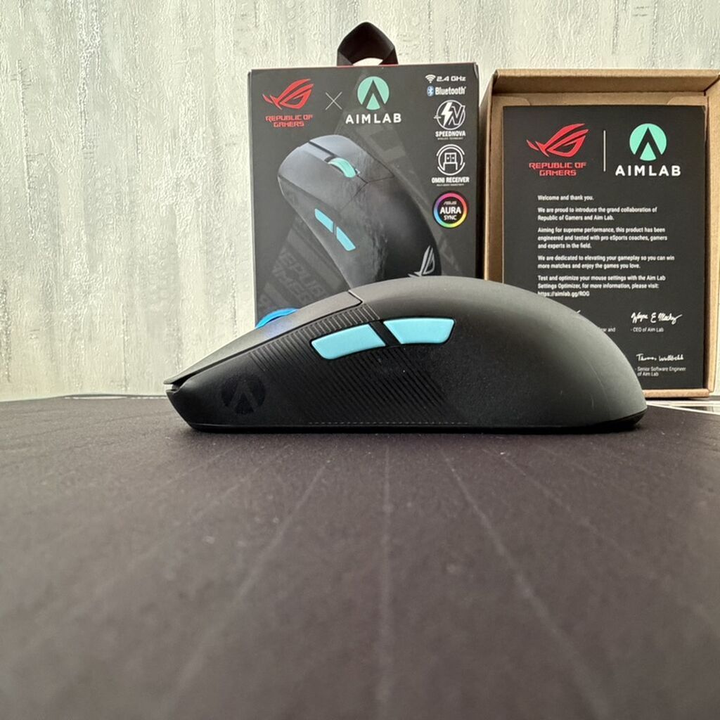 Ölkədə tapılmayan premium model original ASUS maus və maus altlığı — Klaviaturalar və siçanlar, Bakı (4)