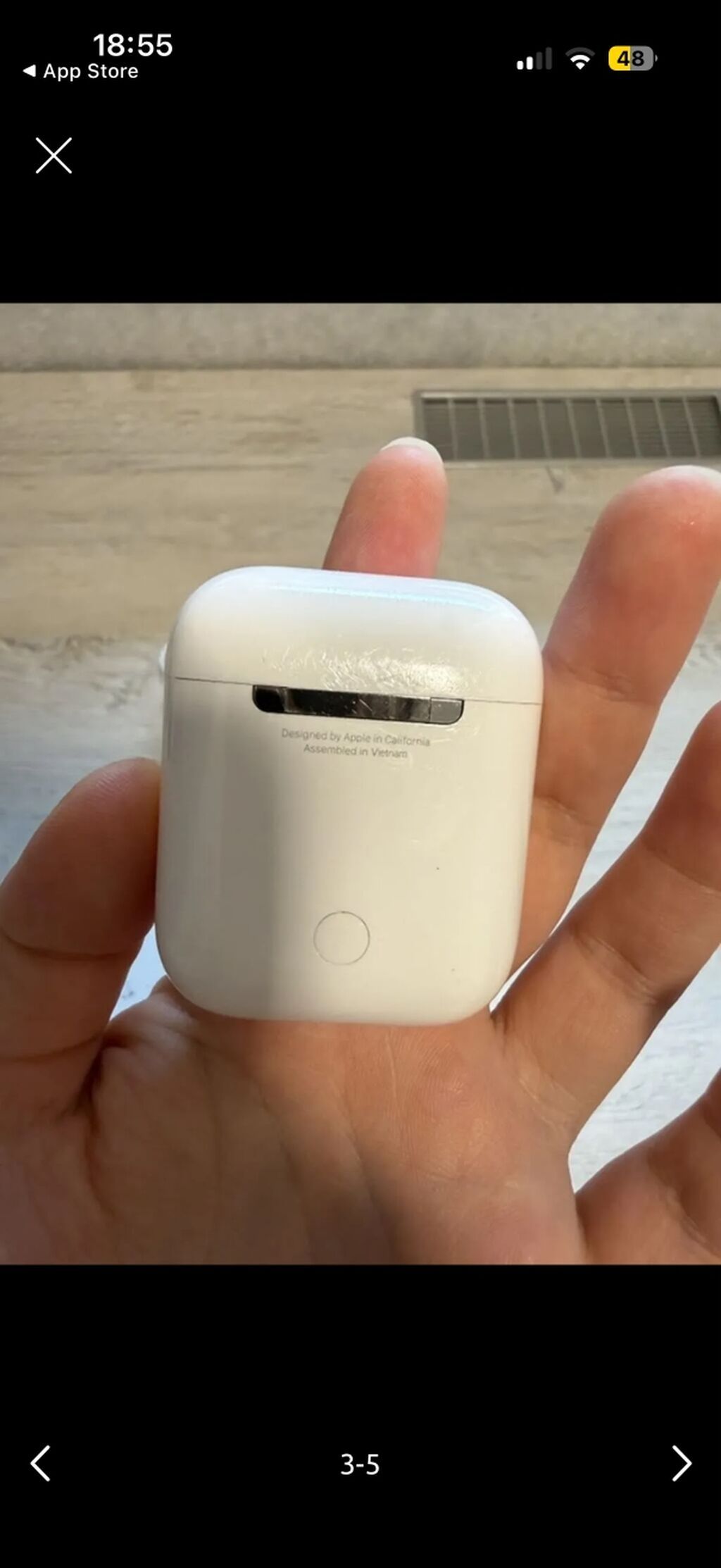 İşlənmiş Simsiz (Bluetooth) Qulaqcıqlar, Apple, rəng - Ağ — Qulaqcıqlar, Bakı (4)