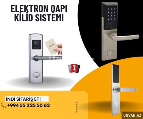 Elektronik Otel qapı kilid sistemi — Bakı