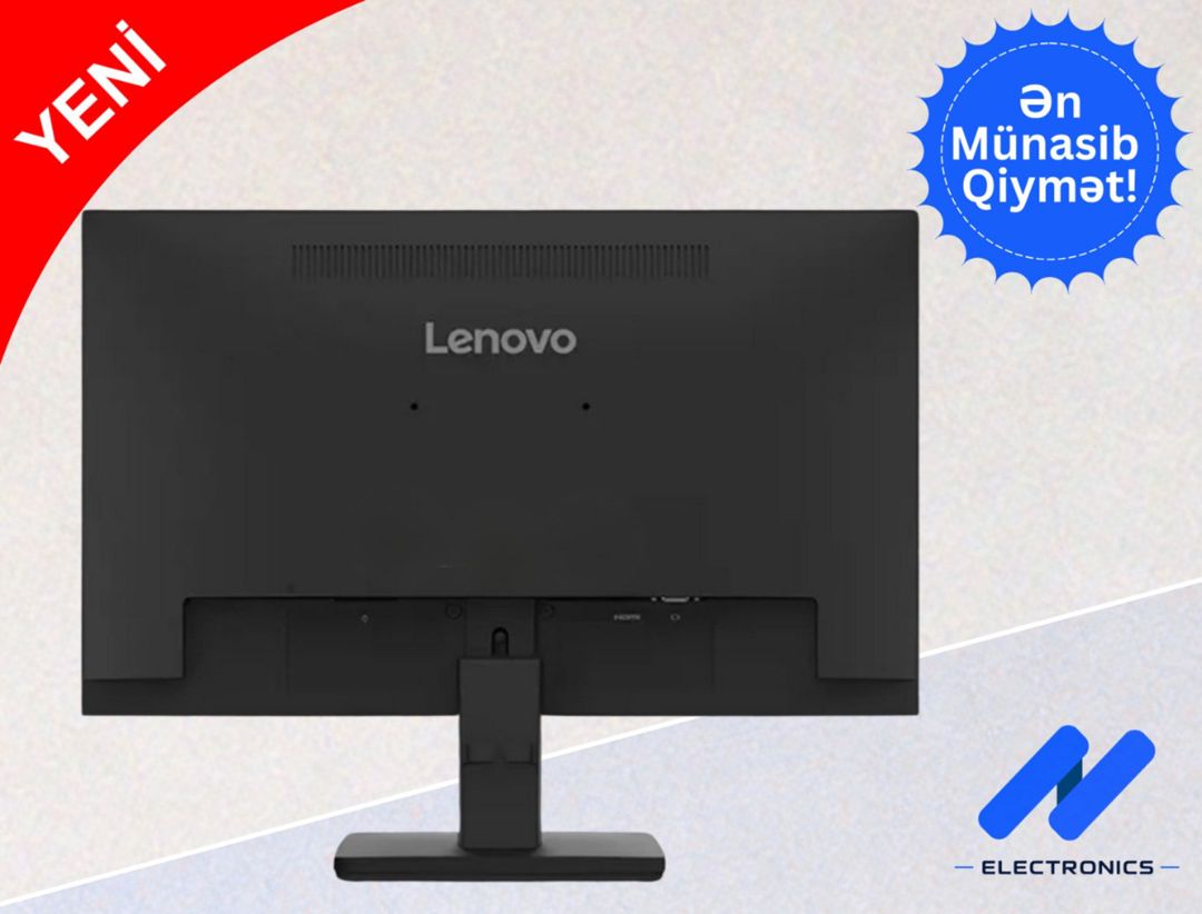 Monitor Lenovo ThinkVision S22-4E – 21.5 FHD 100Hz — Kompüterlər və noutbuklar, Bakı (2)