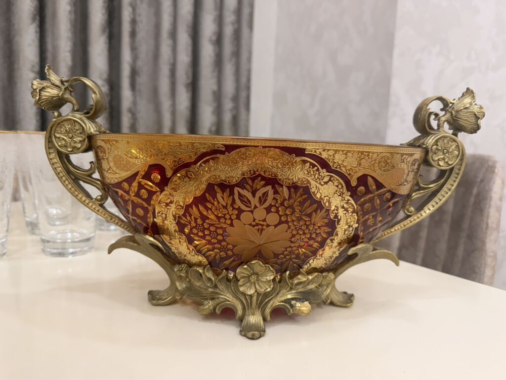 Hər biri 150 Azn. 8 parça cehizlik və servantlıq bronz qablar — Süfrə qabı, Bakı (10)