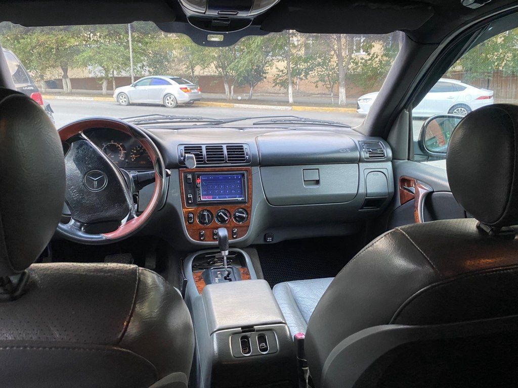 Mercedes ML 320, 3.2 L, 1999 il, 321 333 km 90-NY-314 — Avtomobillər, Sumqayıt (4)