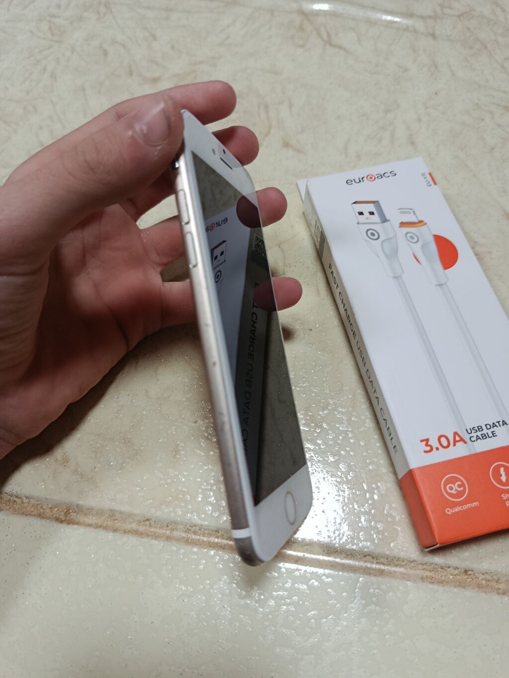 IPhone 7, 32 GB, Qızılı, Barmaq izi — Apple iPhone, Bakı (5)